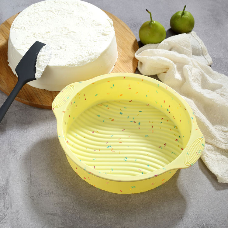 圆形硅胶蛋糕模具烤盘