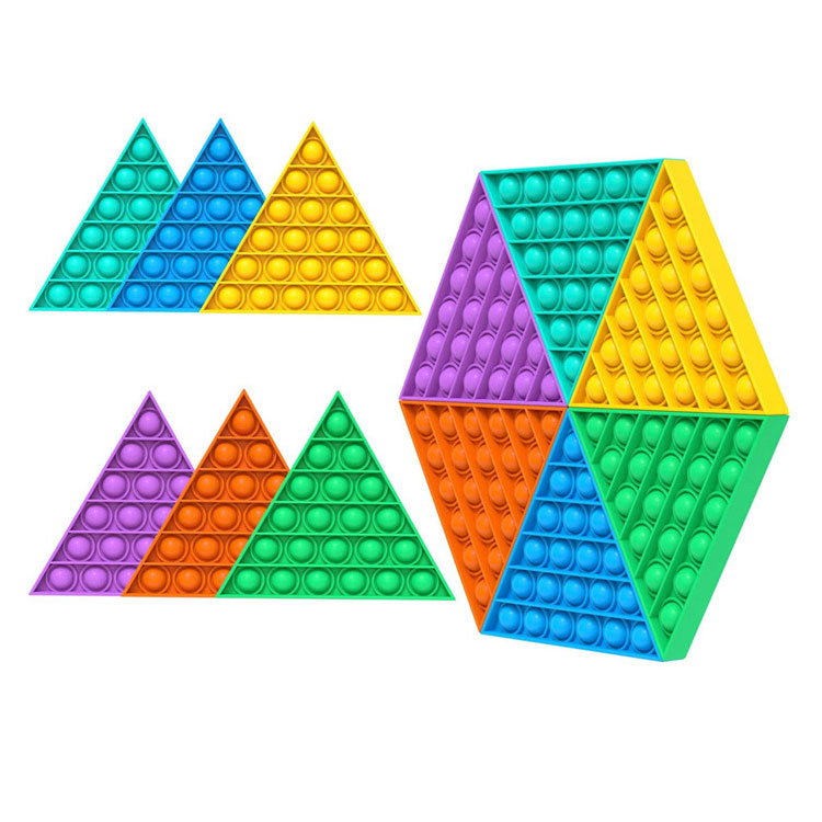 三角形硅胶灭鼠先锋益智玩具